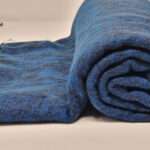 Blue-Black Yak Wool Blanket