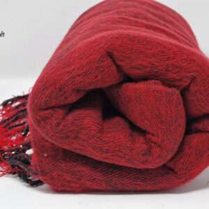 Red Yak Wool Blanket
